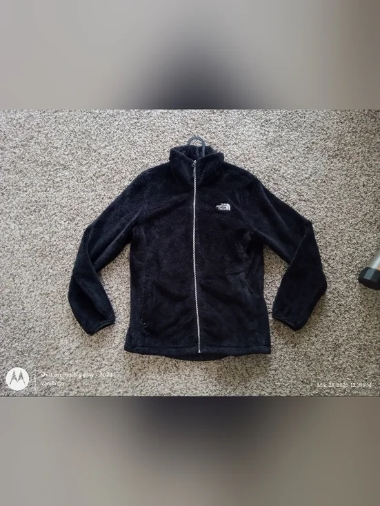 The North Face Women's Osito Full Zip Fleece Jacket Black Size Medium - Picture 2 of 14